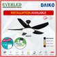 *FREE STANDARD INSTALLATION* Daiko DC Nikko5 44"  with Tri-color LED (Inverter DC Fan) *CDC & Climate Voucher Accepted In Showroom*
